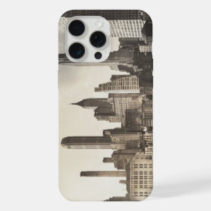 Manhattan Skyline 1936 Fotografie Geschiedenis iPhone 15 Pro Max Case