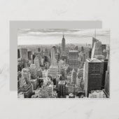Manhattan Skyline briefkaart (Voorkant / Achterkant)