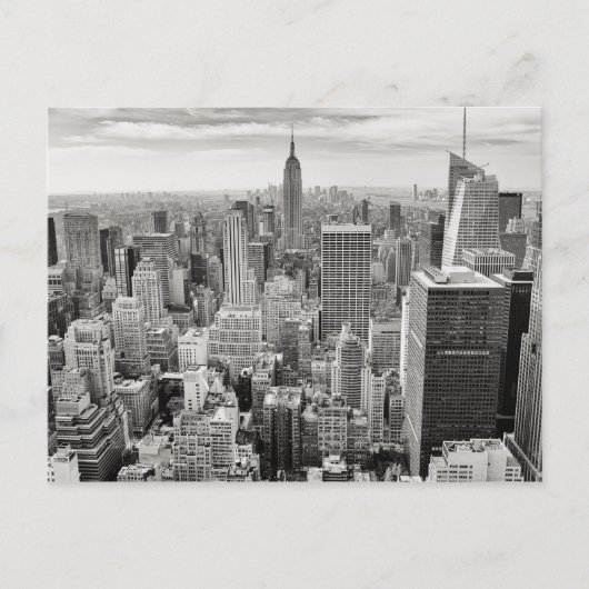 Manhattan Skyline briefkaart (Voorkant)