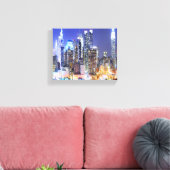 Manhattan Skyline Canvas Afdruk (Insitu (Woonkamer))