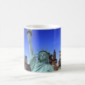 Manhattan Skyline en het Vrijheidsbeeld Koffiemok (Center)