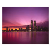 Manhattan Skyline en Hudson River, New York, 2 Foto Afdruk (Voorkant)