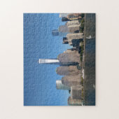 Manhattan Skyline Freedom Tower Hudson NYC Legpuzzel (Verticaal)