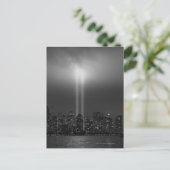 Manhattan skyline met 9/11, New York City Briefkaart (Staand voorkant)