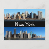 Manhattan Skyline, New York Briefkaart (Voorkant)