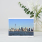 Manhattan Skyline New York City Briefkaart (Staand voorkant)