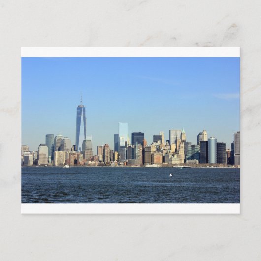 Manhattan Skyline New York City Briefkaart (Voorkant)