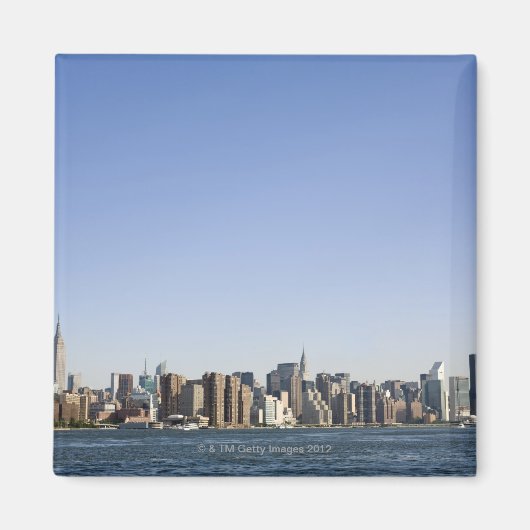 Manhattan Skyline, New York City, NY, VS Magneet (Voorkant)