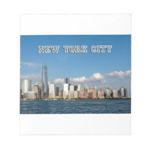 Manhattan Skyline New York City USA Notitieblok