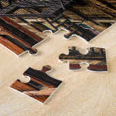 Manhattan Skyline New York. Legpuzzel (Zijkant)