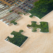 Manhattan Skyline New York. Legpuzzel (Zijkant)