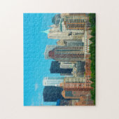 Manhattan Skyline New York. Legpuzzel (Verticaal)