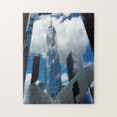 Manhattan Skyline New York. Legpuzzel (Verticaal)