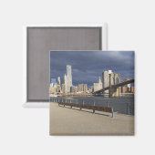 Manhattan skyline, New York Magneet (Voorkant / Achterkant)