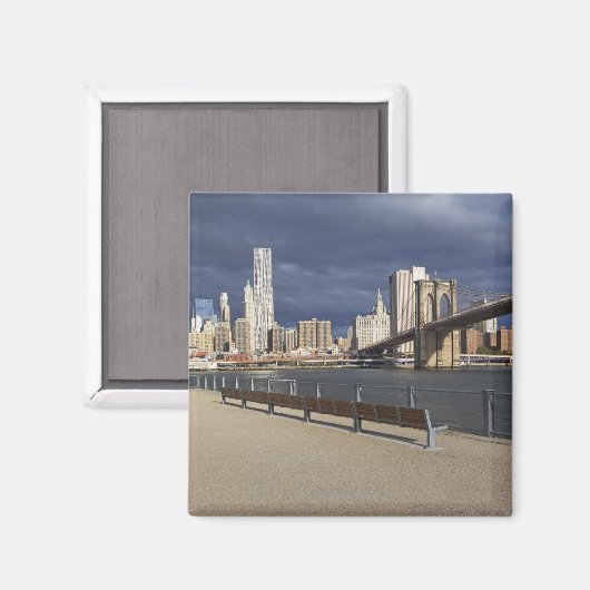 Manhattan skyline, New York Magneet (Voorkant / Achterkant)