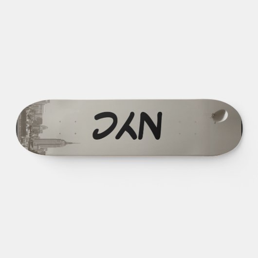 Manhattan skyline, NYC Persoonlijk Skateboard (Horizontaal)