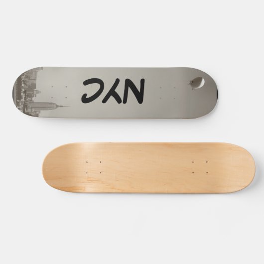 Manhattan skyline, NYC Persoonlijk Skateboard (Horizontaal)