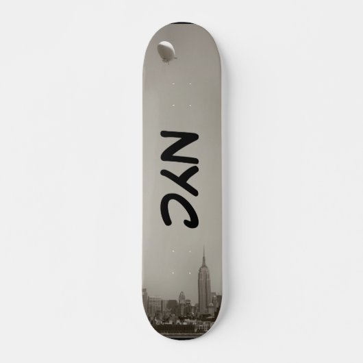 Manhattan skyline, NYC Persoonlijk Skateboard (Voorkant)