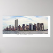 Manhattan Skyline Poster (Voorkant)
