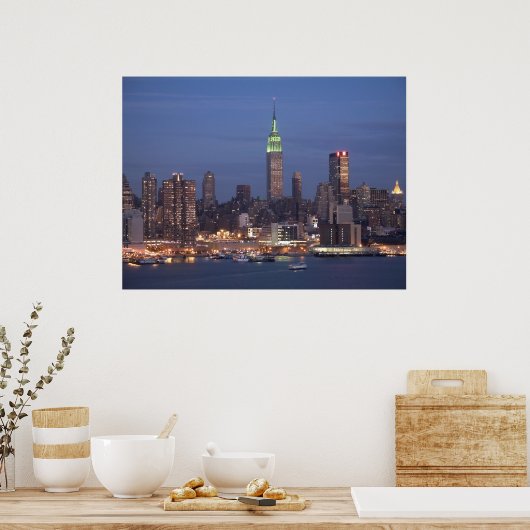 Manhattan Skyline Poster (Keuken)