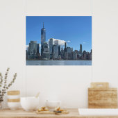 Manhattan Skyline Poster (Keuken)