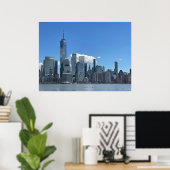 Manhattan Skyline Poster (Thuiskantoor)