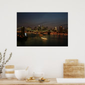 Manhattan Skyline Poster (Keuken)