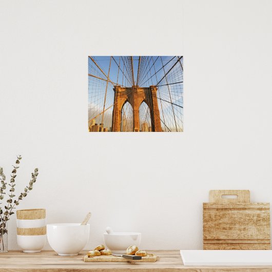 Manhattan Skyline Poster (Keuken)