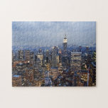 Manhattan Skyline Puzzel Legpuzzel<br><div class="desc">Verbazingwekkend schot van de Manhattan Skyline genomen van de top van het Rockefeller Building.</div>