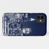 Manhattan Skyline 's nachts in New York Case-Mate iPhone Case (Achterkant (horizontaal))