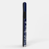 Manhattan Skyline 's nachts in New York Case-Mate iPhone Case (Achterkant/rechts)