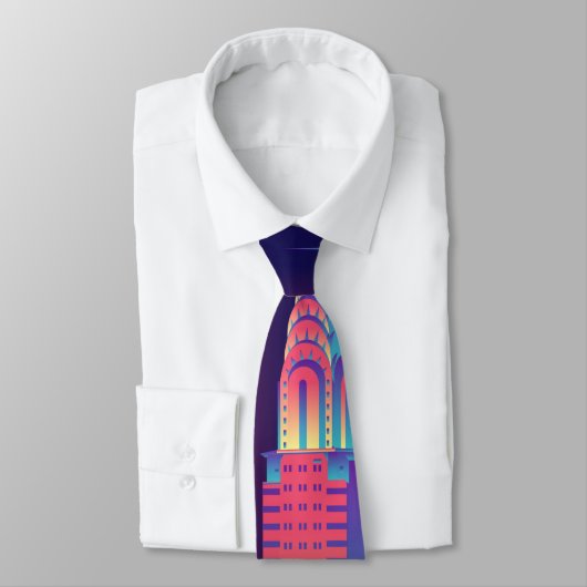 Manhattan skyline stropdas (Gebonden)