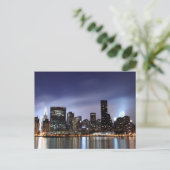 Manhattan Skyline Uitzicht van de East River, NYC Briefkaart (Staand voorkant)