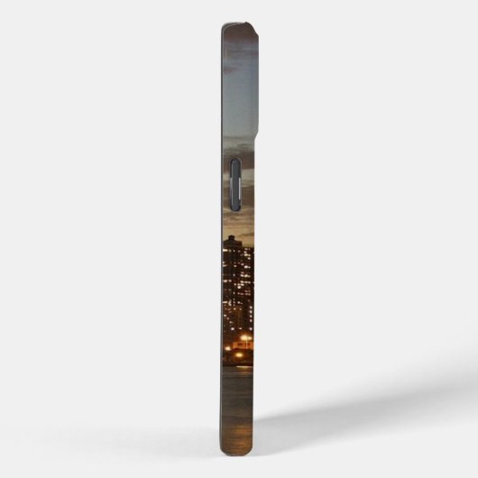 Manhattan Skyscrapers bij nacht Case-Mate iPhone Case (Achterkant / Rechts)