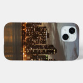Manhattan Skyscrapers bij nacht Case-Mate iPhone Case (Achterkant (horizontaal))