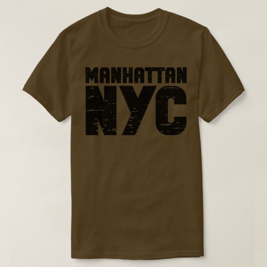 Manhattan T-shirt (Design voorkant)