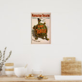 Manhattan Theater New York Broadway the Turtle Poster (Keuken)