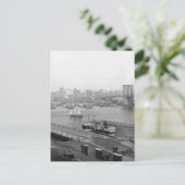 Manhattan uit Brooklyn, 1905 Briefkaart (Staand voorkant)