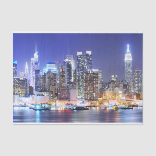 Manhattan Urban City Tissuepapier (Voorkant)