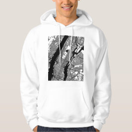Manhattan USA Stadkaart Hoodie