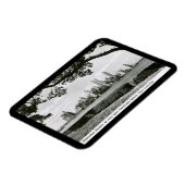 Manhattan van Gouverneur's Island, New York City Magneet (Linkerzijde)