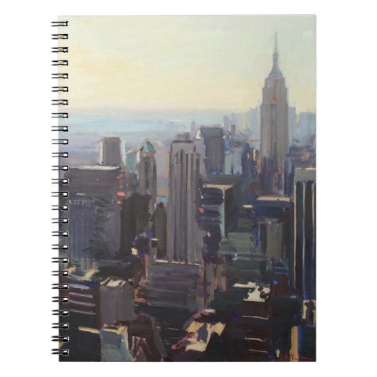 Manhattan van het Rockefeller Building 2012 Notitieboek (Voorkant)