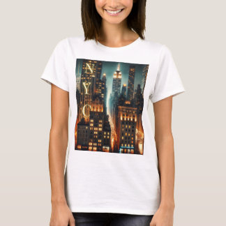 Manhattan Vibes T-shirt – Bold New York City Stree