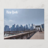 Manhattan View from Brooklyn postcard New York Briefkaart (Voorkant)