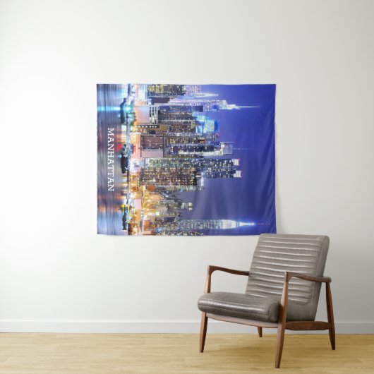 Manhattan Wandkleed (In Situ (horizontaal))