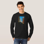 Manhattan wolkenkrabber t-shirt (Voorkant volledig)
