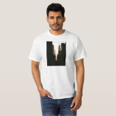 Manhattanhenge Sunset en het Chrysler-gebouw T-shirt (Voorkant volledig)