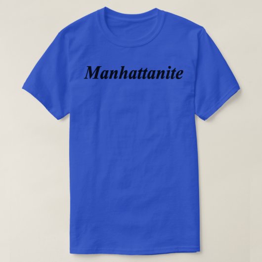 manhattaniet 1 t-shirt (Design voorkant)