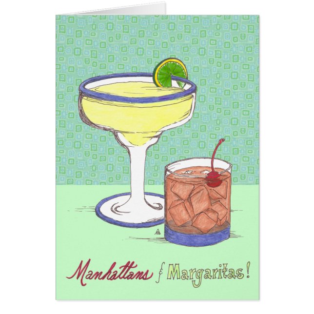 Manhattans en Margaritas |  (Voorkant)