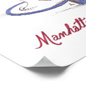 Manhattans en Margaritas |  Poster (Hoek)